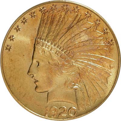 1920-S Ten-Dollar Gold Piece