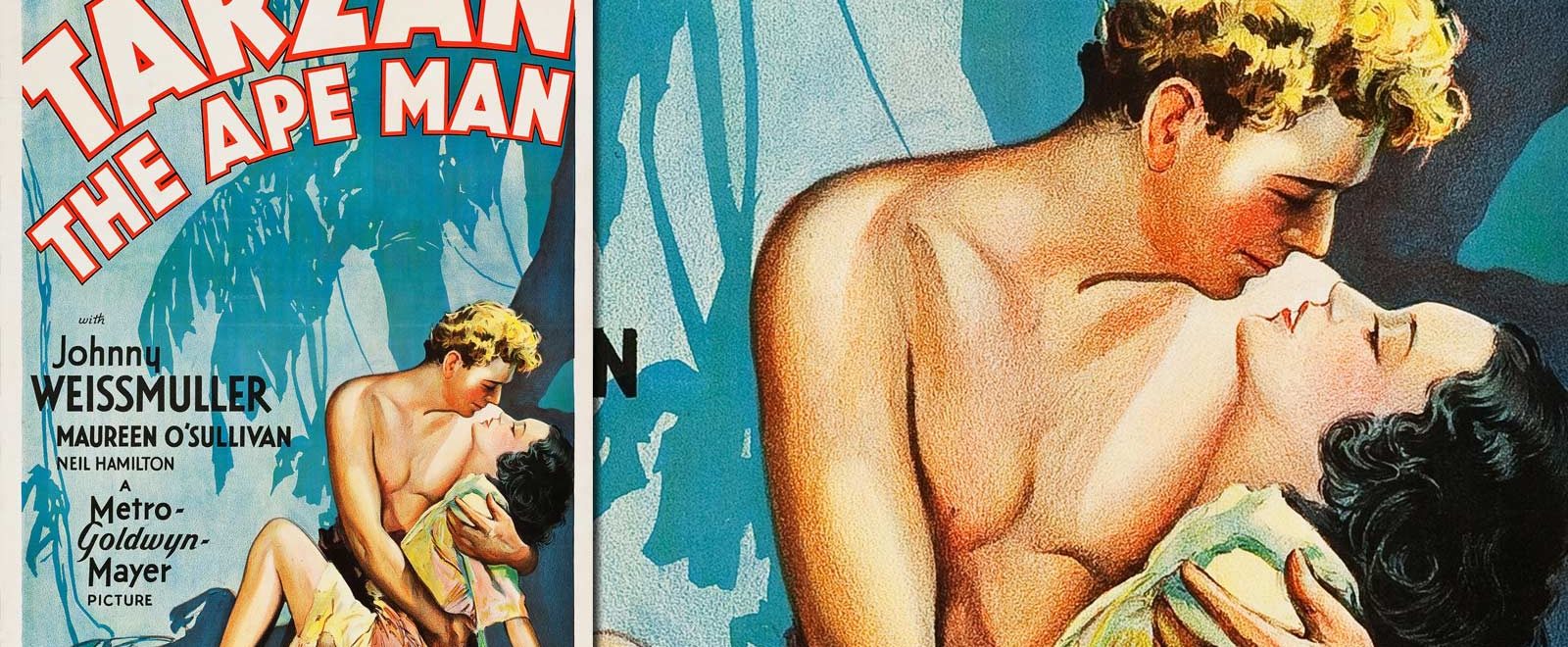 Tarzan the Ape Man (MGM, 1932) One Sheet 27 X 41 Style D