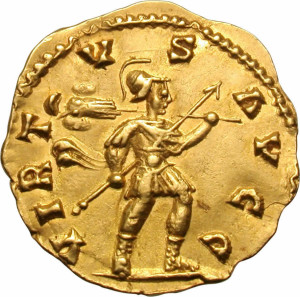 1 Roman gold coin REV