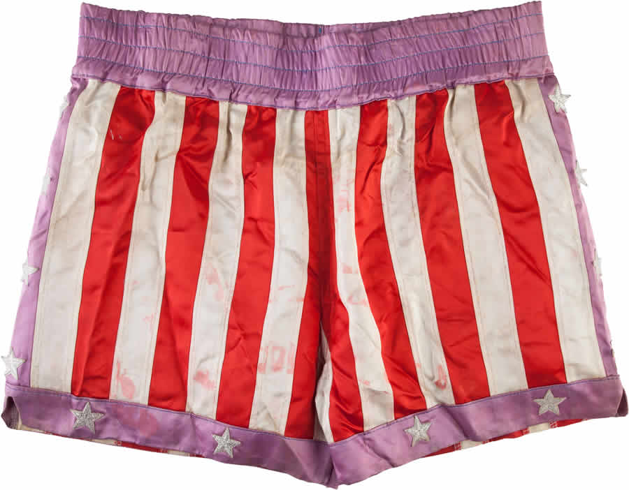 Pair of Boxing Trunks from Rocky IV