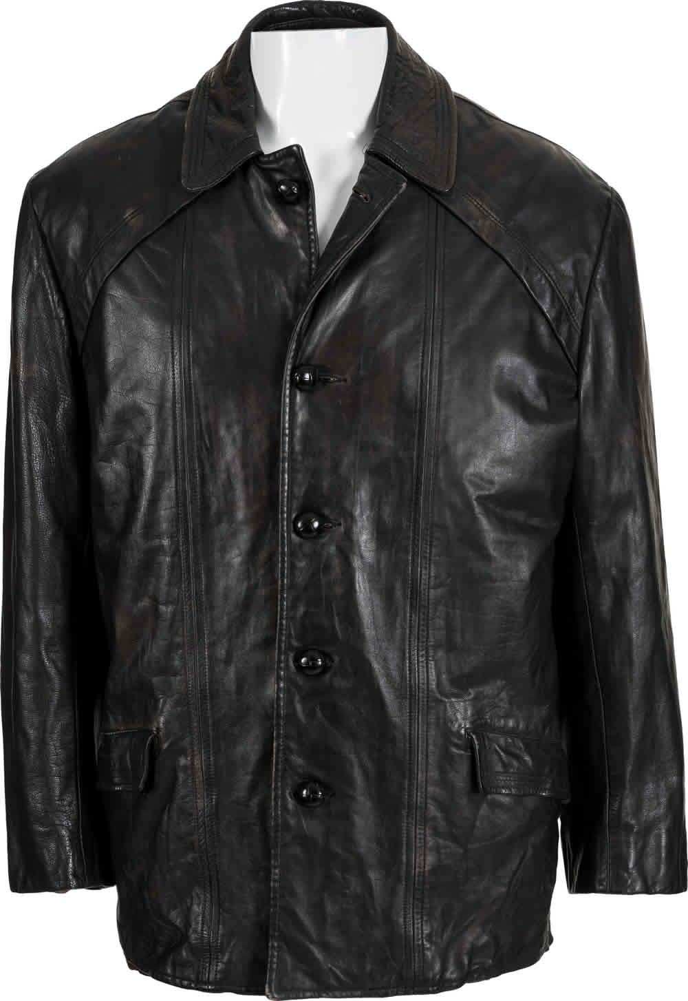 Sylvester Stallone's Personal Black Leather Jacket from Rocky