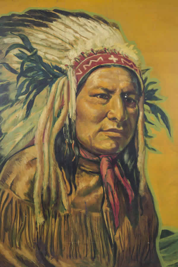 Indian Chief Painting