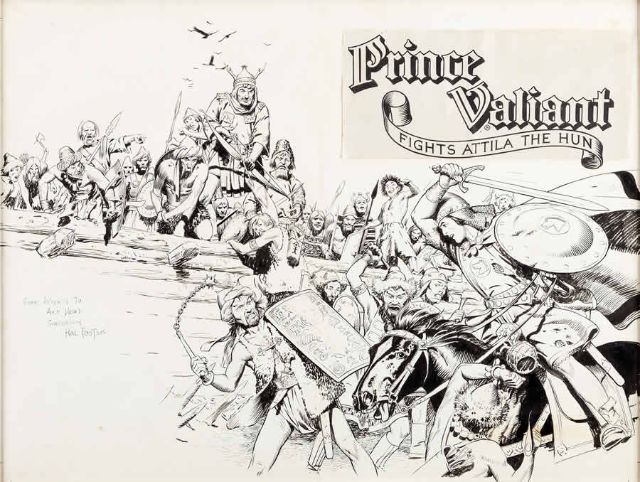 Prince Valiant Fights Attila the Hun