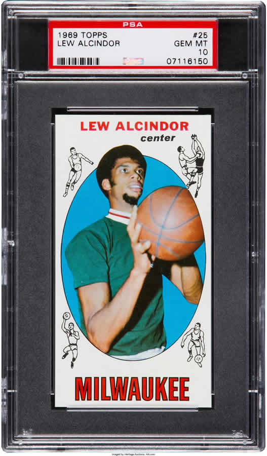 1969 Topps Lew Alcindor