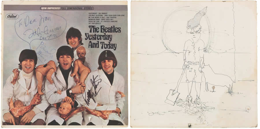 Beatles - John Lennon's Personal Stereo Butcher Cover Prototype