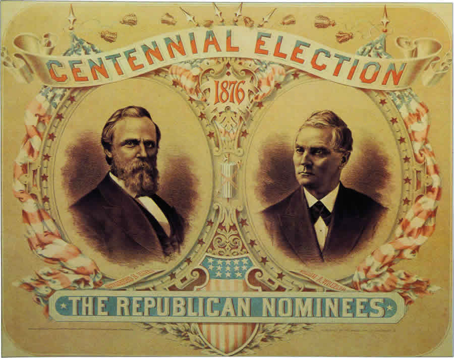 “Centennial Candidates" of 1876 Poster