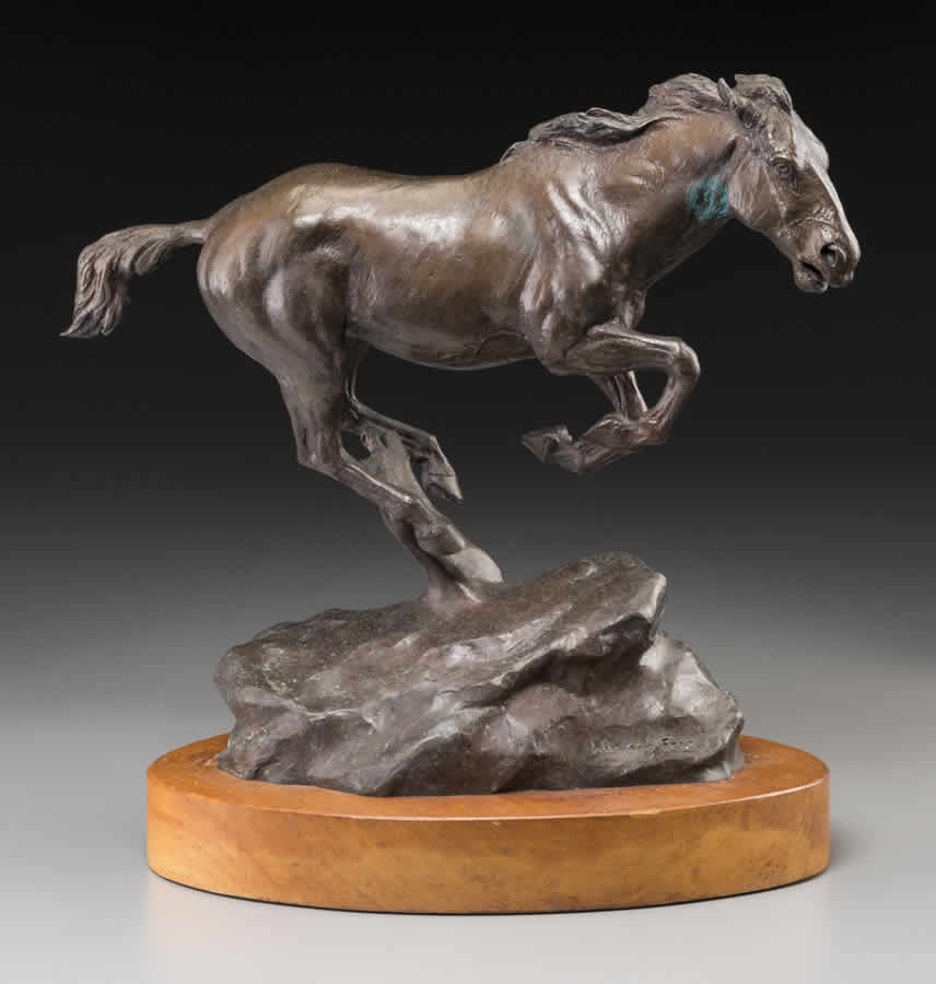Bronze Statue Horse
