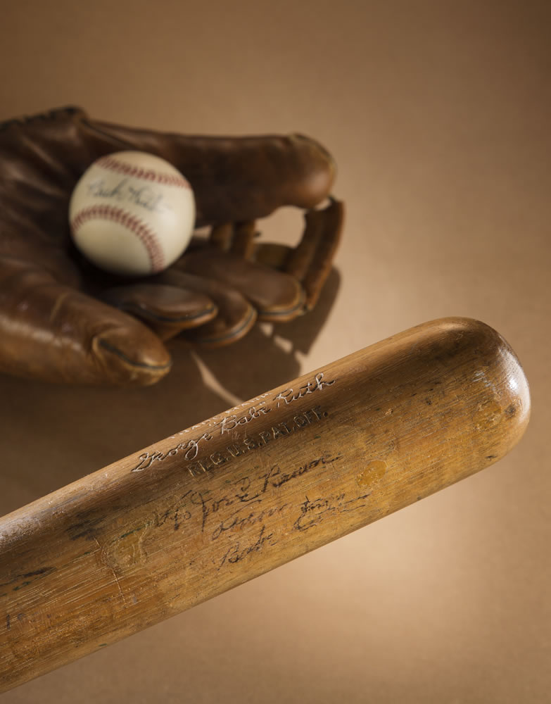 1927 Babe Ruth game used bat