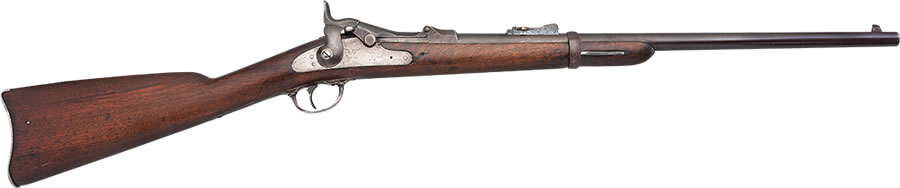 Springfield carbine of the type carried by Custer’s troopers