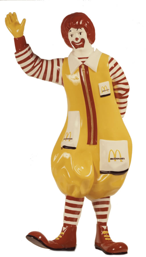 Statues of Ronald McDonald