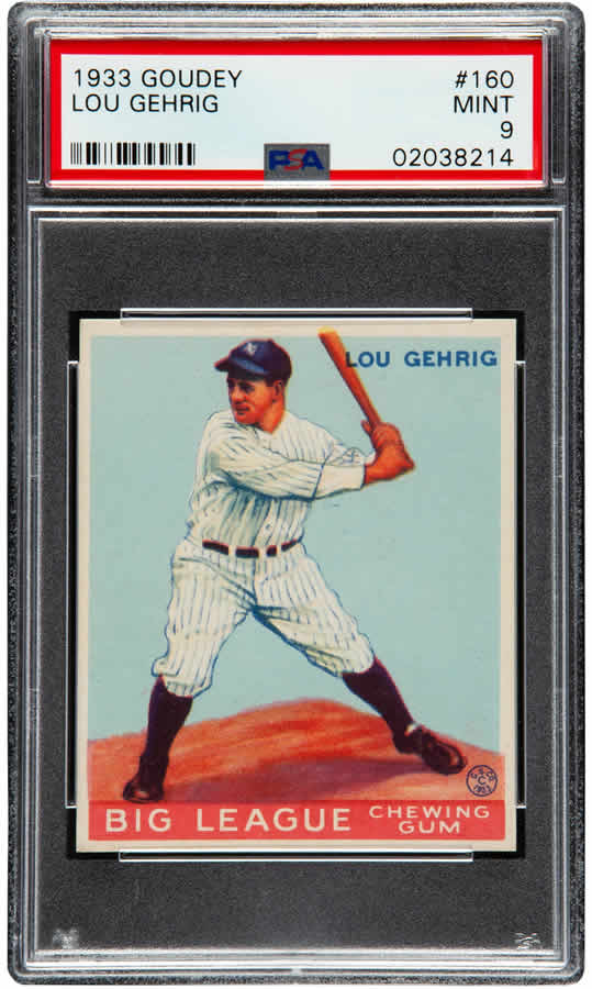 4. Gehrig card $576,000