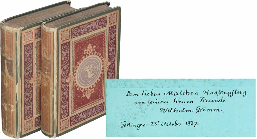 Jacob and Wilhelm Grimm (1785-1863, 1786-1859)