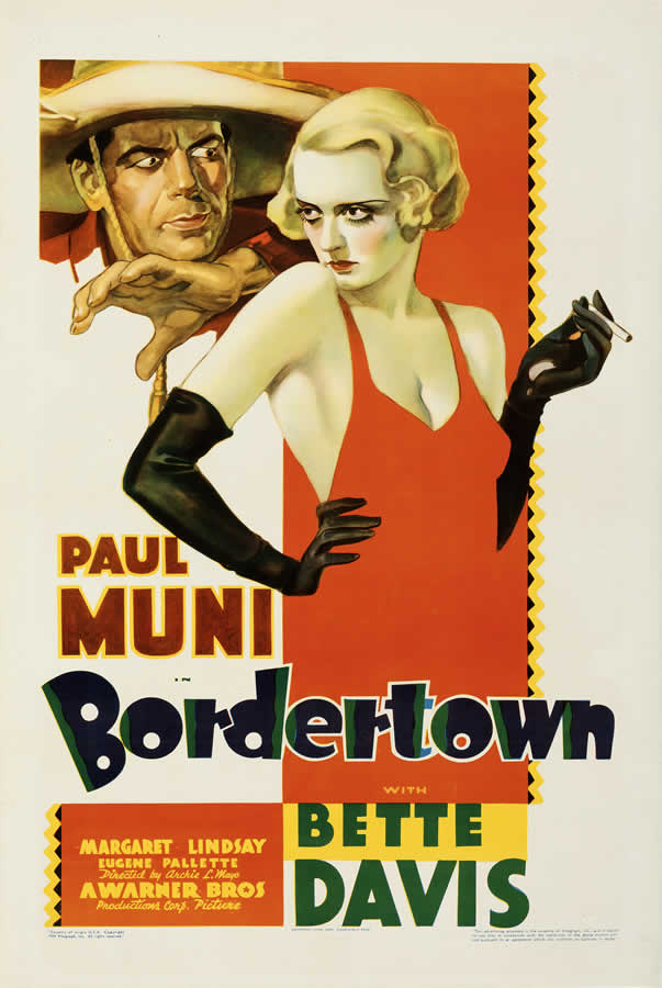 Movie Poster - “Bordertown” (Warner Bros., 1935)