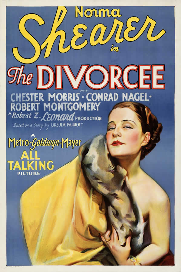 Movie Poster - “The Divorcee” (MGM, 1930)