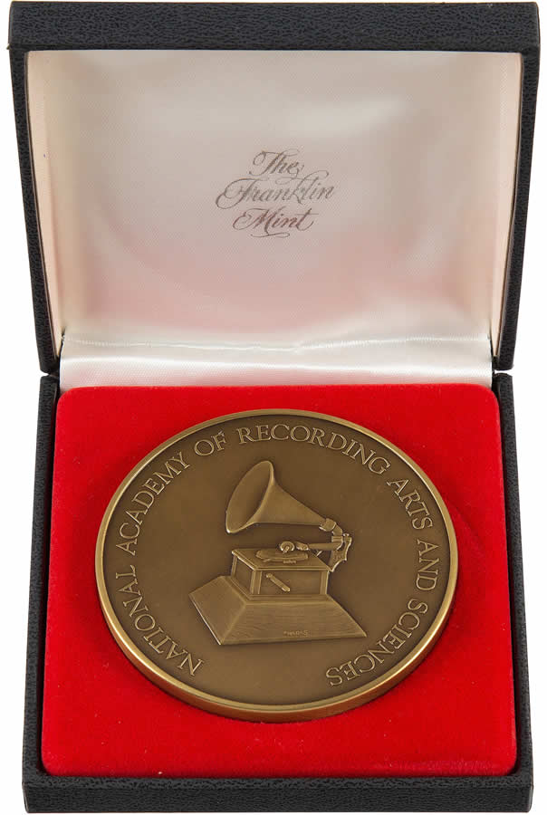 Ronstadt Grammy Appreciation Medallion