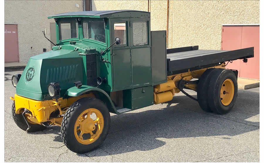 Historic and Fully Restored Mack Model AC Bulldog Prime Mover Truck, 1926-192