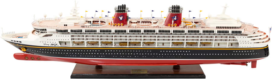 Disney Cruise Line Promotional 40-inch Ship Model “Magic”