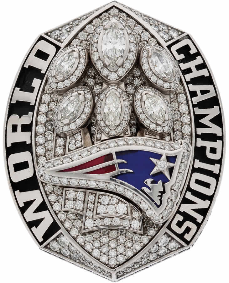 SIDER 2018 New England Patriots Super Bowl Ring