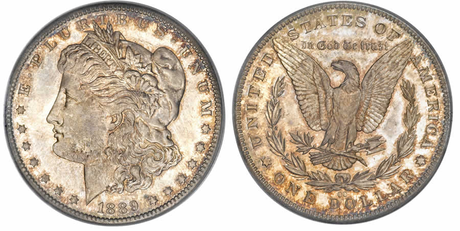 U.S Coin - 1889 Morgan Dollar