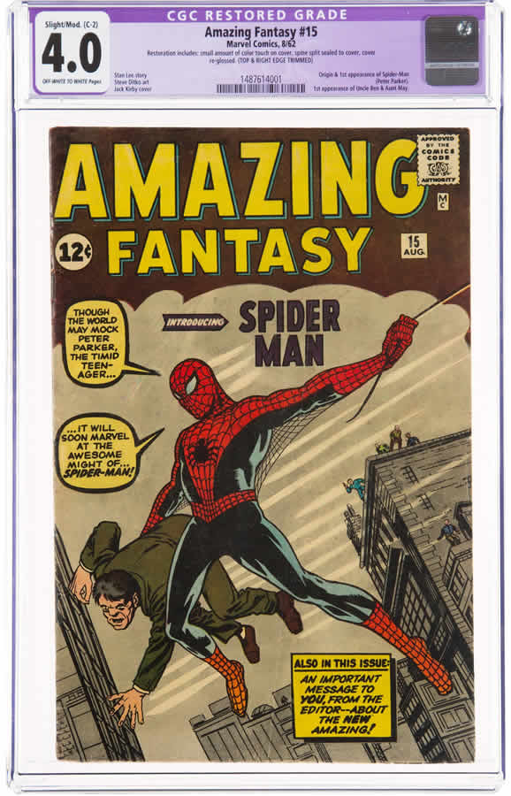 Spider-Man Amazing Fantasy #15