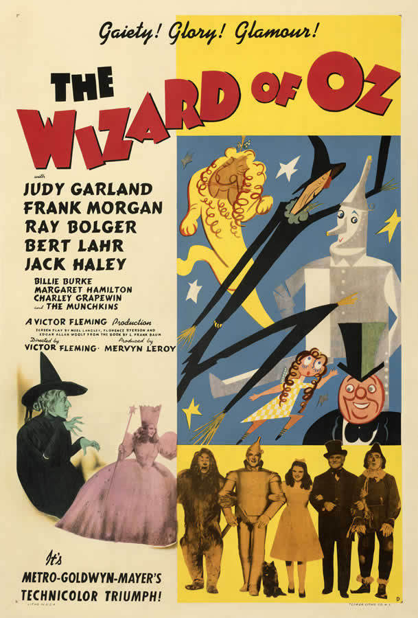 Movie Poster - The Wizard of Oz