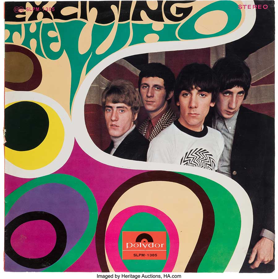The Who Exciting Japanese Stereo Vinyl LP (Polydor, SLPM-1385)