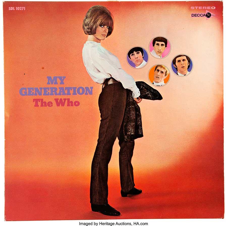 The Who My Generation Japanese Vinyl LP (SDL 10271)