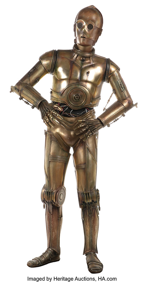 Industrial Light and Magic life-size 'C-3PO' from Star Wars