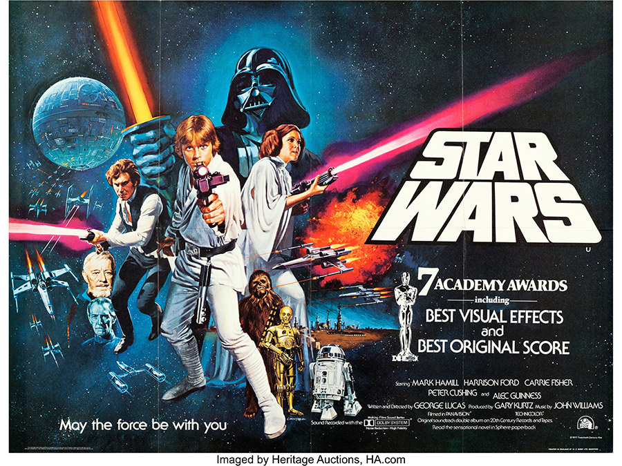 Star Wars (20th Century Fox, 1977). Folded, Very Fine/Near Mint