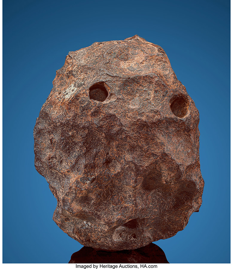 Canyon Diablo Meteorite 'The Alien Face'