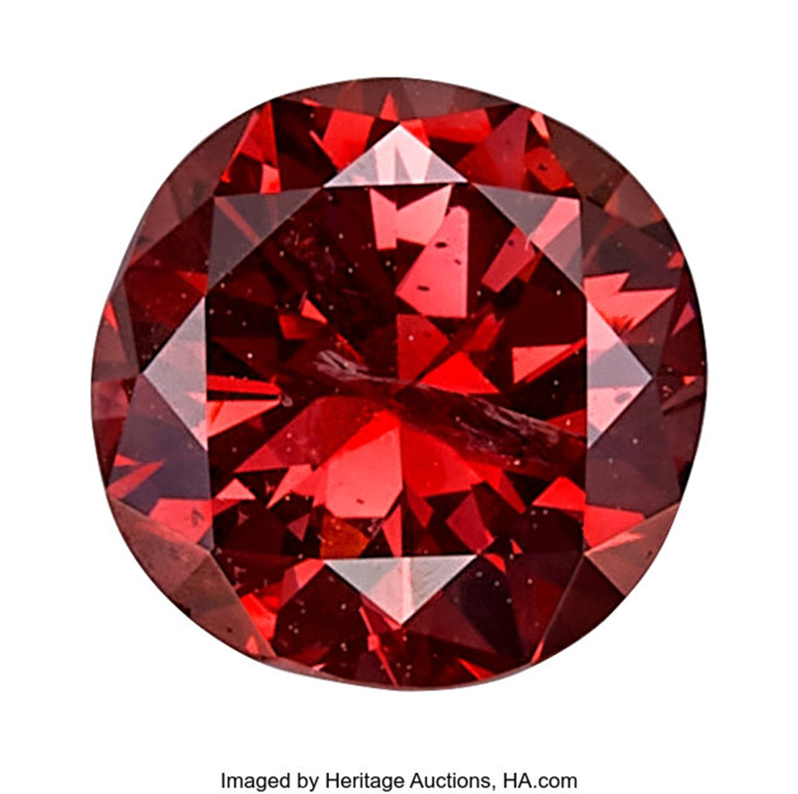 1.21 ct Fancy Orangy Red Diamond-jewel