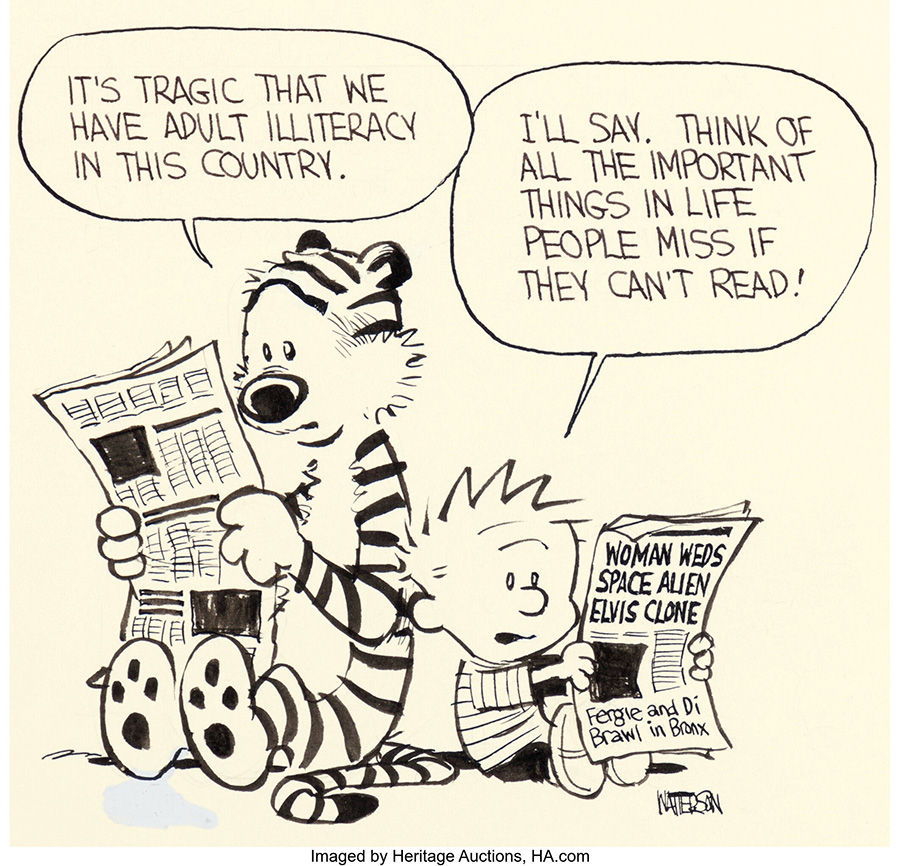 Escape With ‘Calvin and Hobbes’