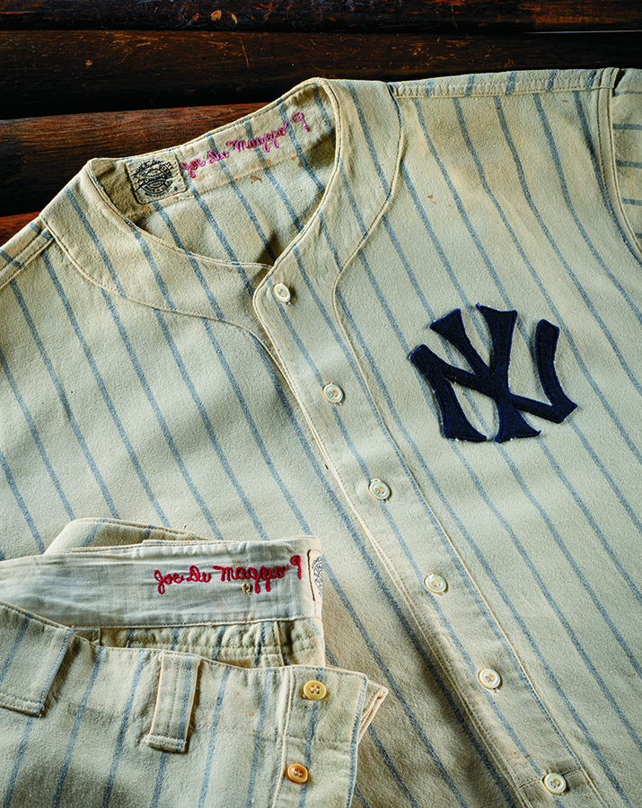 Joe DiMaggio’s New York Yankees rookie 