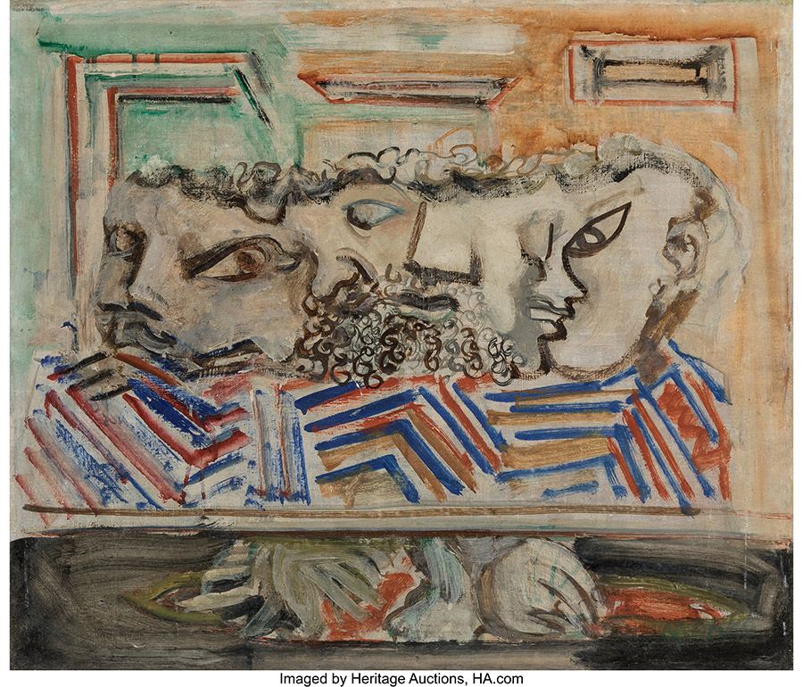 Mark Rothko (American, 1903-1970) A Last Supper, 1941
