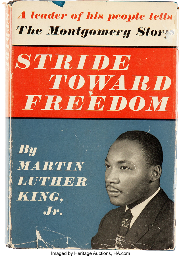 Martin Luther King, Jr. Signed Copy of Stride Toward Freedom, Inscribed to A. Philip Randolph