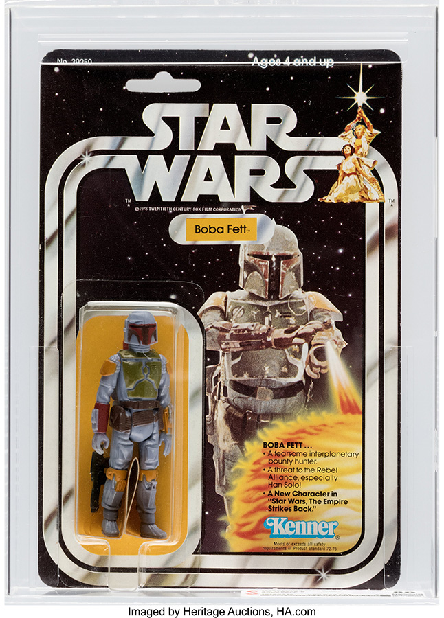 Star Wars Boba Fett 21 Back-B CAS 80 (C80 B80 F85) SW Early Release (Kenner, 1979)