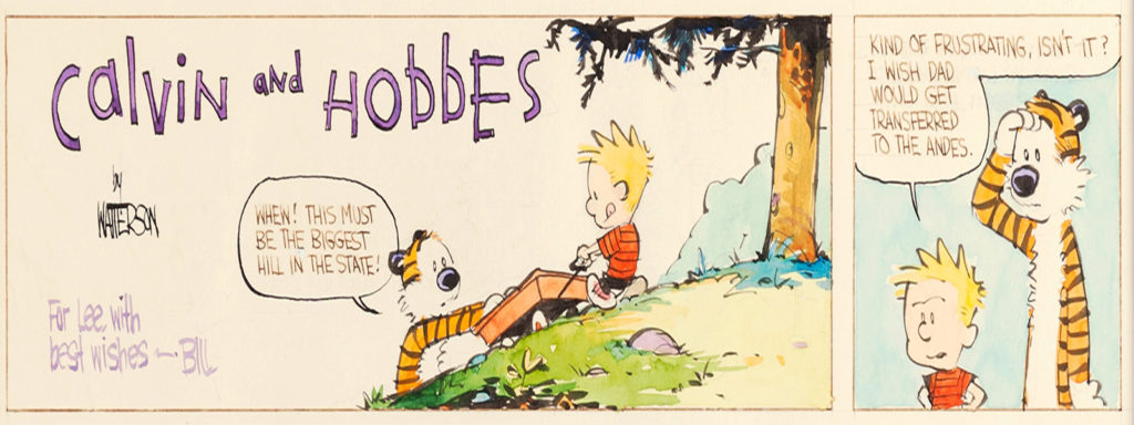 header - Escape With Calvin and Hobbes