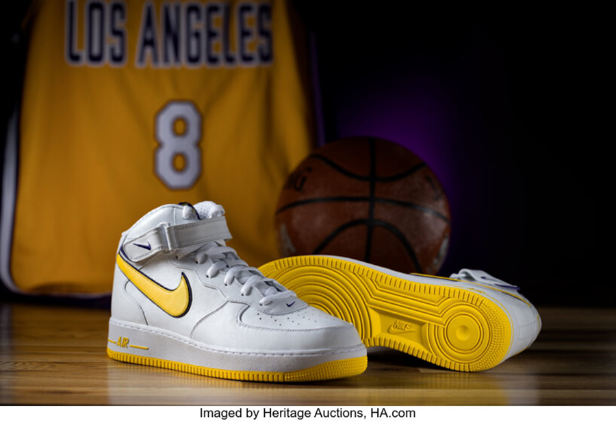 Nike Air Force 1 MID Kobe Bryant Bespoke Lakers Home 1 of 1