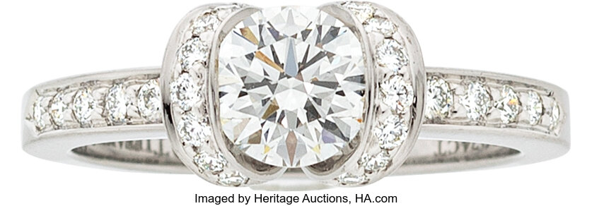 Tiffany & Co. Diamond, Platinum Ring