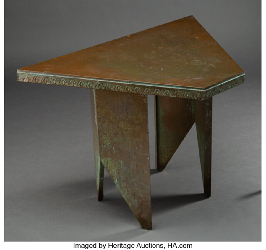 Frank Lloyd Wright (American, 1867-1959). Table from Price Tower, Bartlesville Oklahoma, 1956