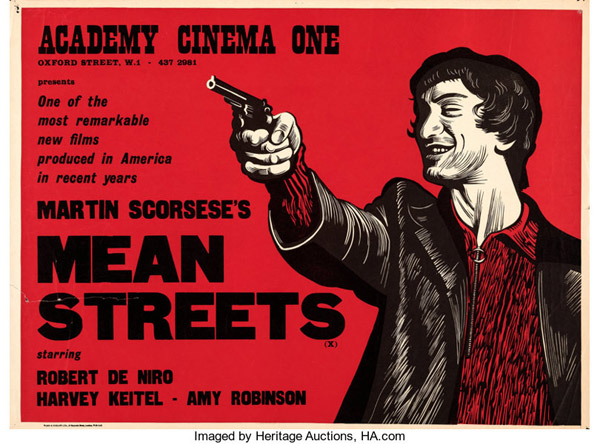 Mean Streets (Warner Bros., 1973). Rolled, Fine+