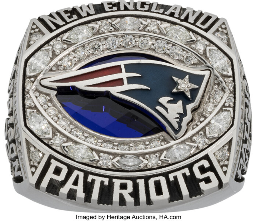 2017 New England Patriots AFC Championship Ring Presented to James Harrison