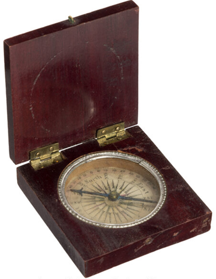 Daniel Boone Personally-Owned Compass with Provenance