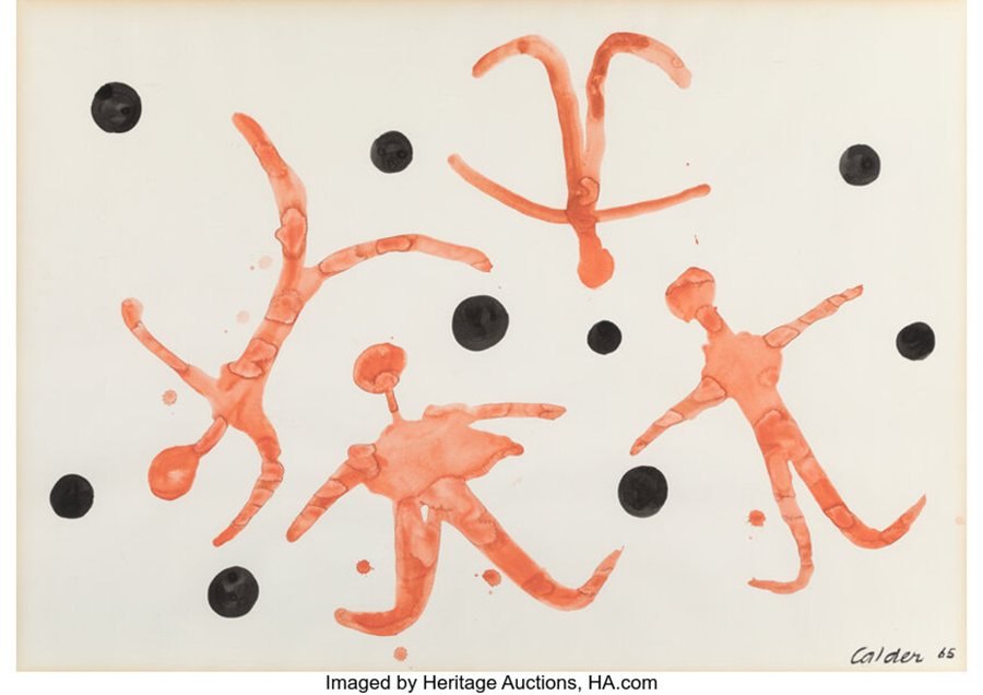 Alexander Calder (American, 1898-1976) Culbute (Tumble) 1965
