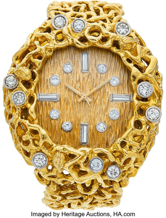 Diamond, Gold Watch