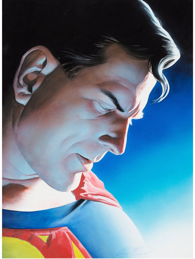 Alex Ross Superman Art