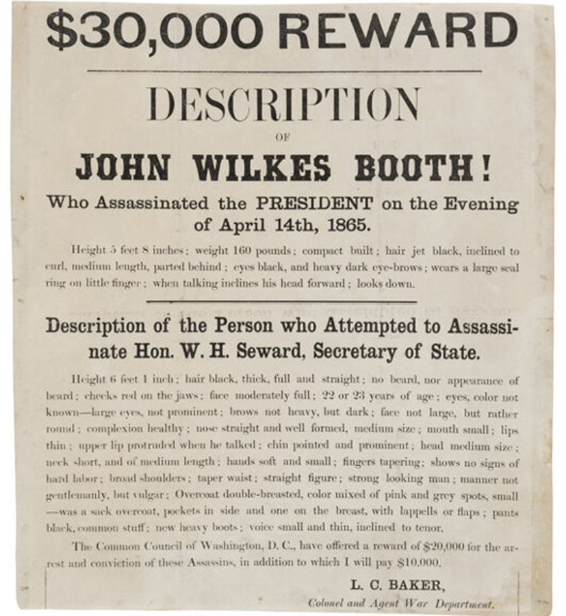 Abraham-Lincoln-Assassination-Reward-Poster.