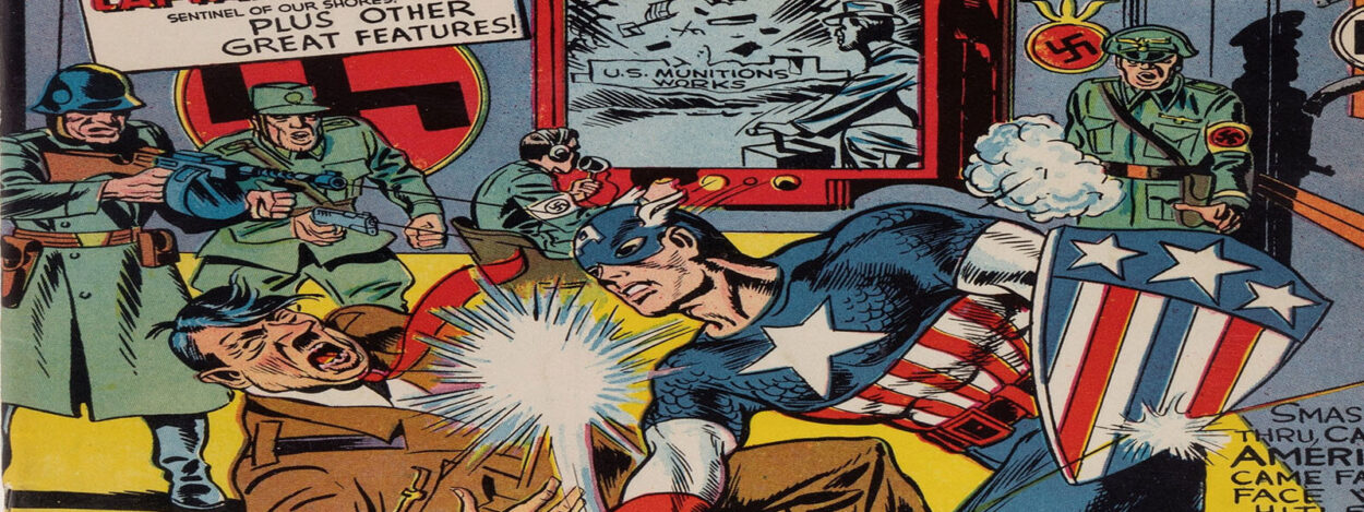 A Page Right Out of Jack Kirby, Joe Simon and Captain America’s History