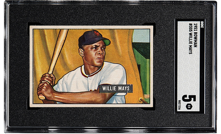 1951 Bowman Willie Mays Rookie