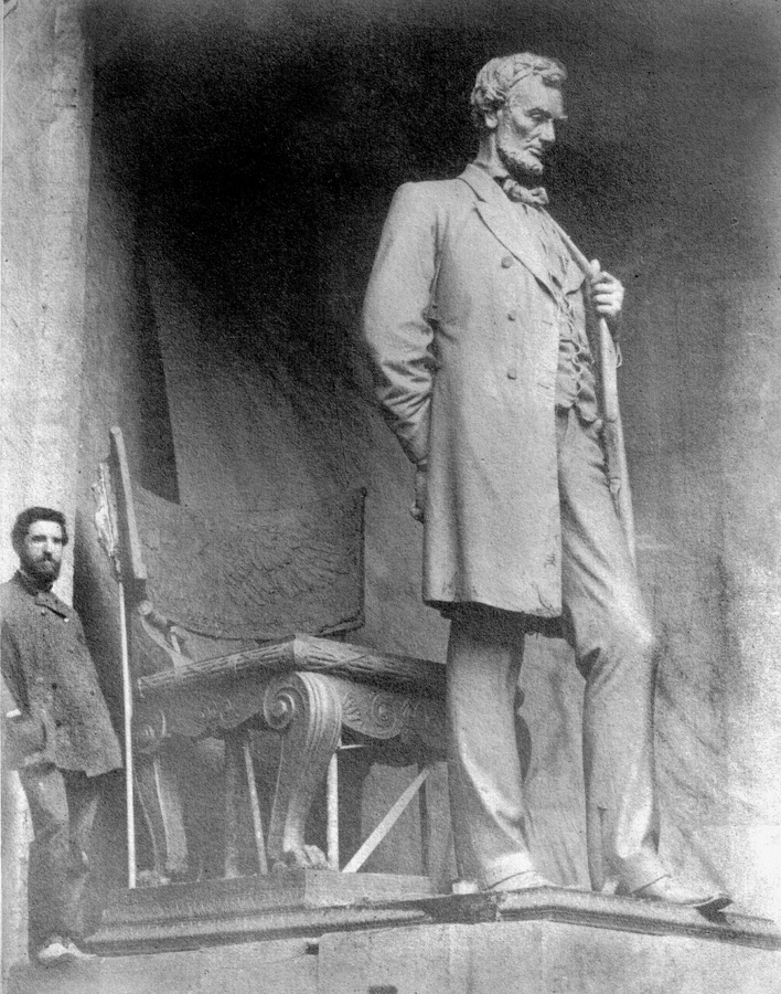 Saint Gaudens with Standing Lincoln
